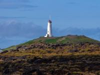 Teleblick zum Reykjanes Leuchtturm - Reykjanes Halbinsel
